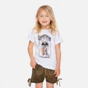 The Wolpertinger Girl White Trachten T-Shirt Weiss